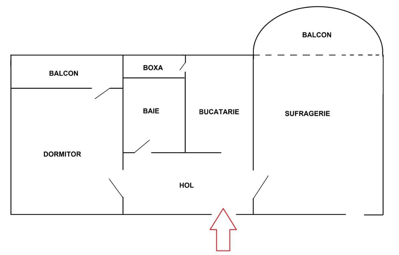 Ultracentral - Apartament Modern - Panoramic View Bacău Esterno foto